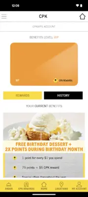 CPK Rewards android App screenshot 3