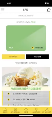 CPK Rewards android App screenshot 4